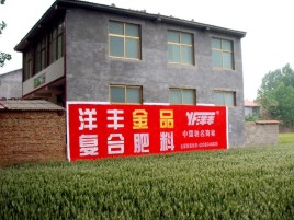 富民如何让墙体广告展现最大化效果
