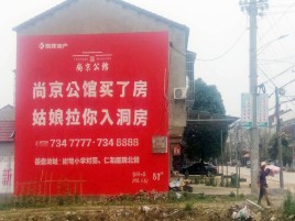富民墙体广告在乡镇、农村市场的媒体优势