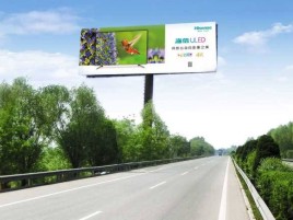 富民高速擎天柱广告牌的特点和优势