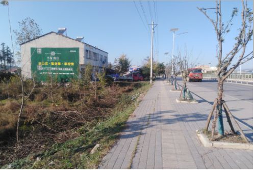 富民书山南院墙体广告