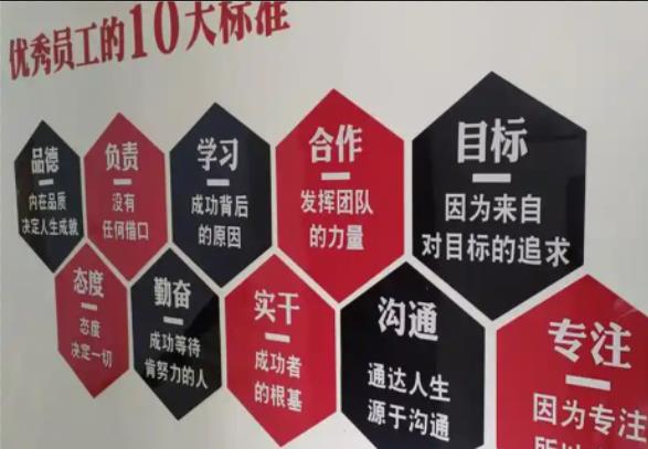 富民公司文化墙的作用