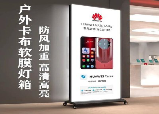 富民户外防水灯箱的应用特点及适用范围。