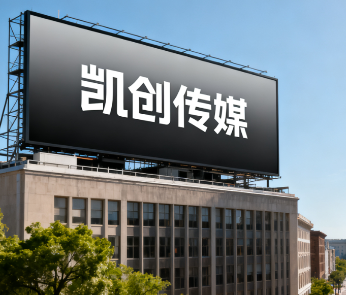 富民户外广告牌的设计与制作