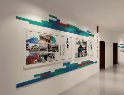 富民企业文化墙用什么材料好?