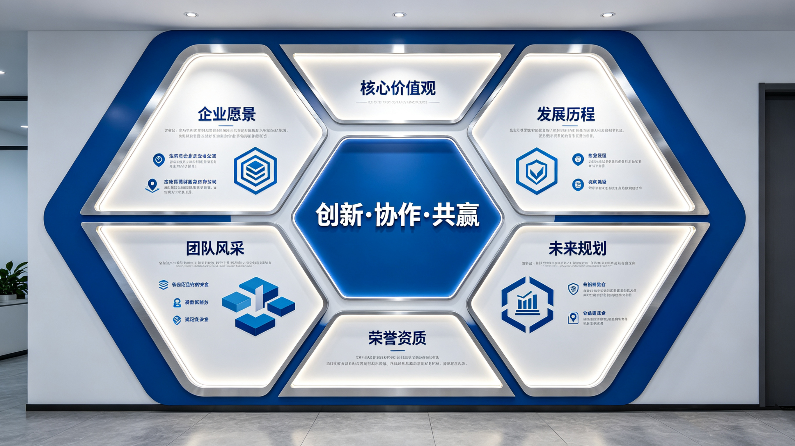 富民企业文化墙六边形避坑指南（新手常犯5个错误）